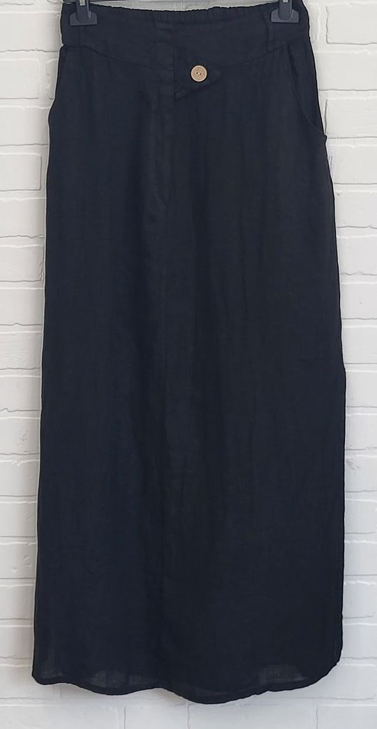 Linen Pencil Skirt