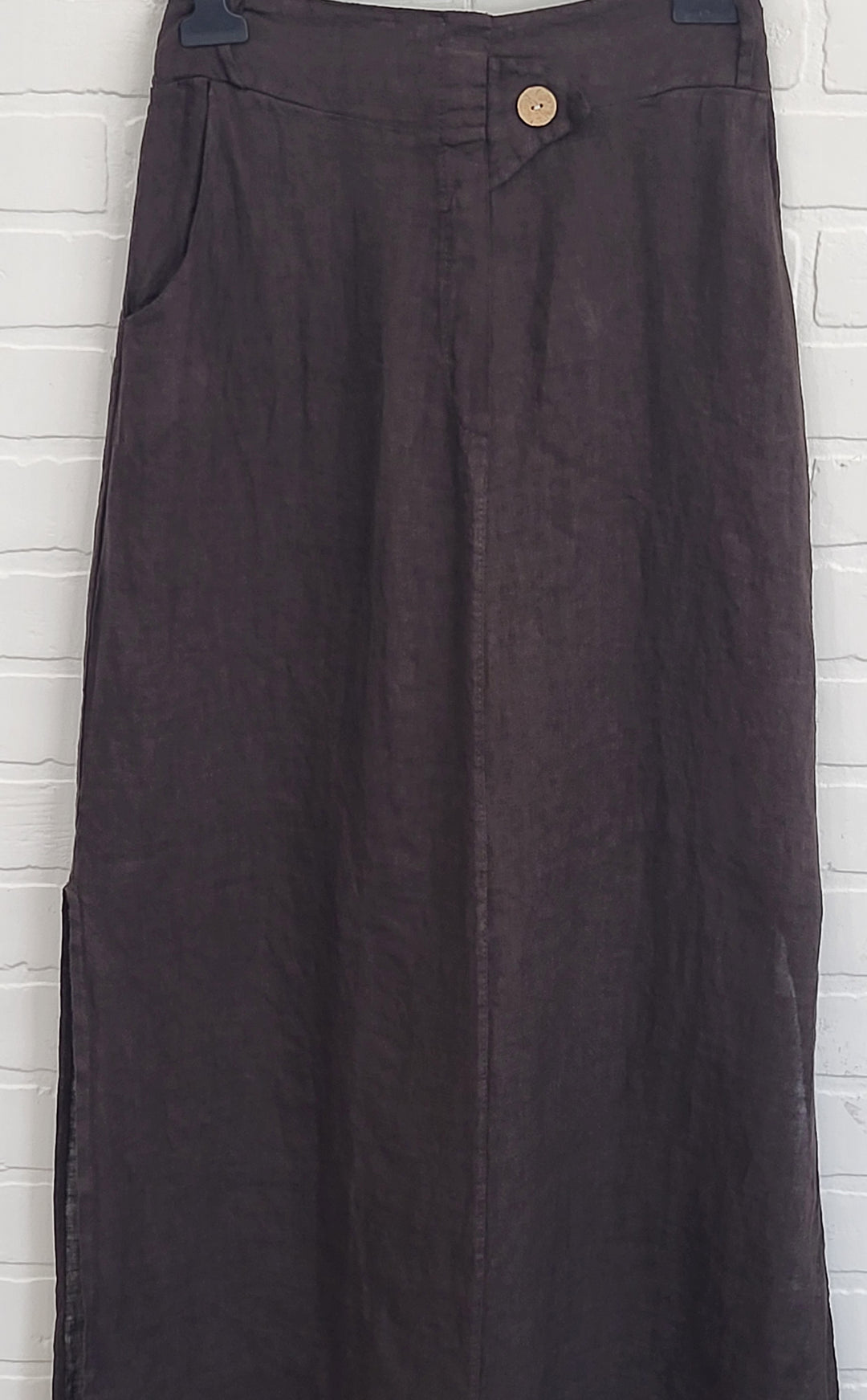 Linen Pencil Skirt