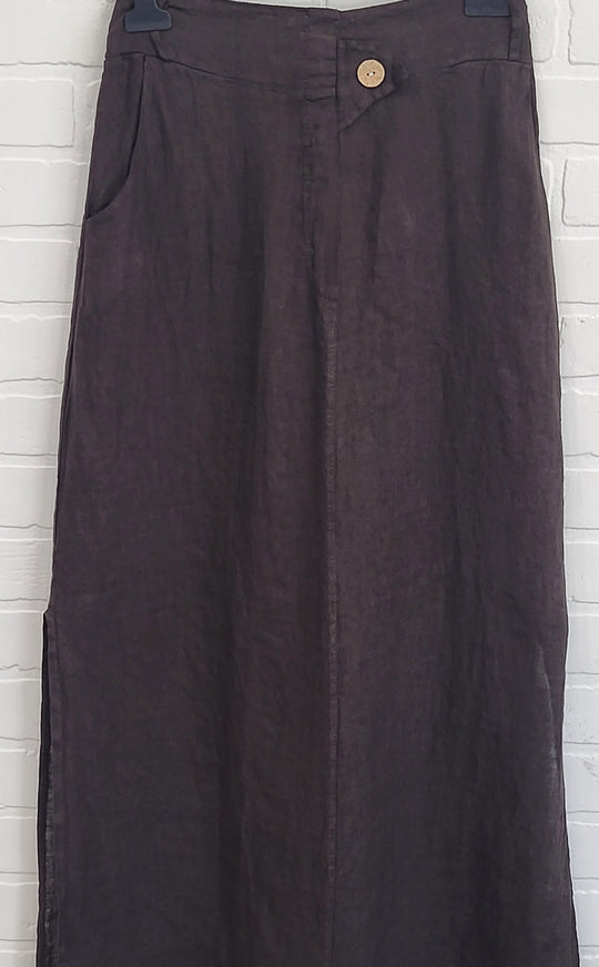 Linen Pencil Skirt