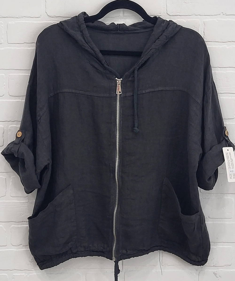Amalfi Linen Hoodie(New Colours are in)