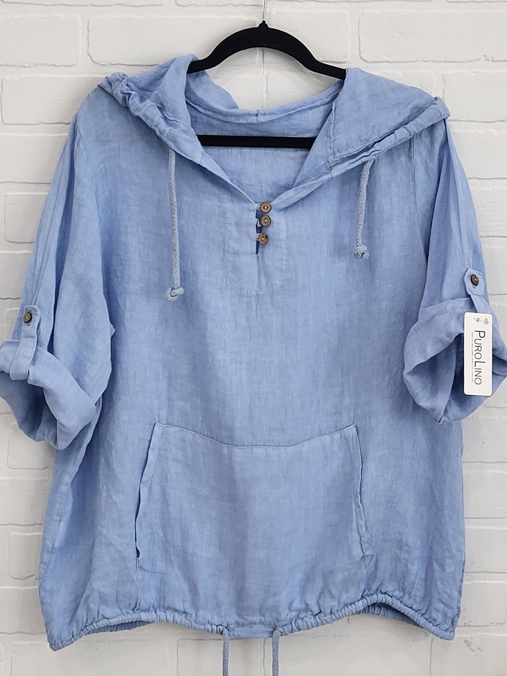 Cherish Linen Hoodie