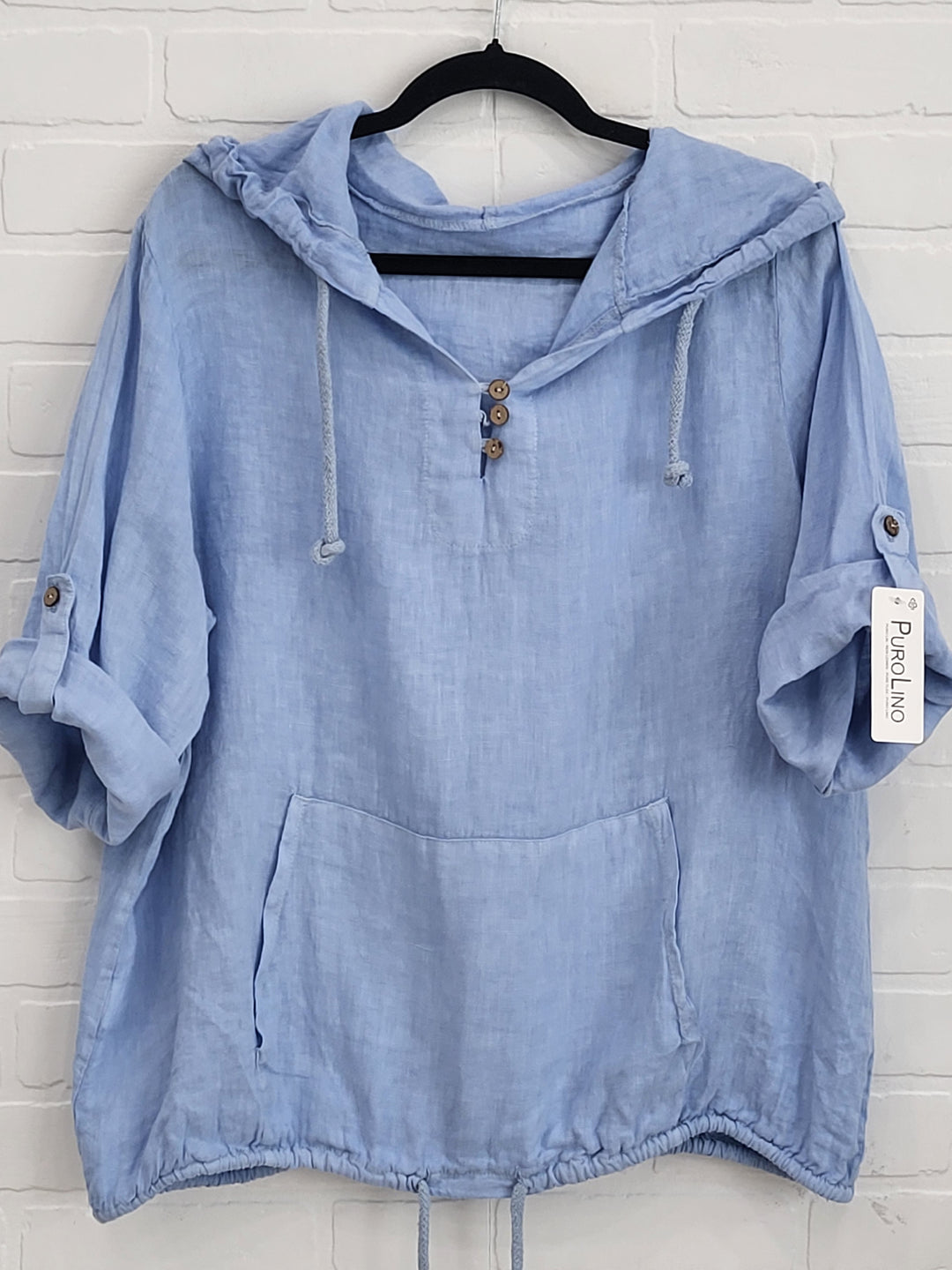 Cherish Linen Hoodie