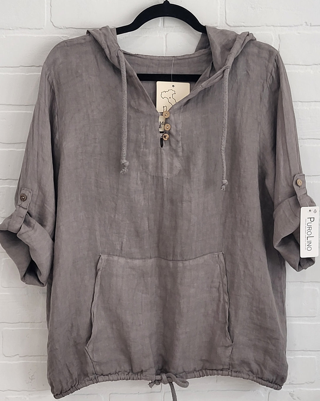 Cherish Linen Hoodie