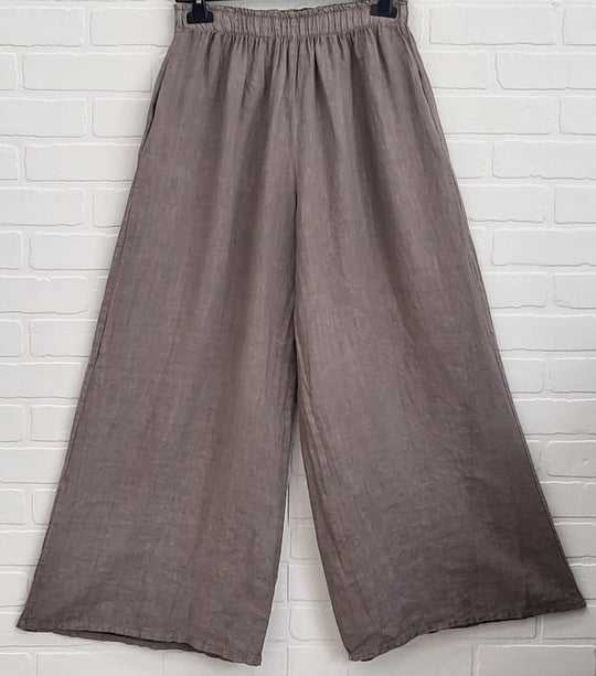 Linen Wide Leg Pants