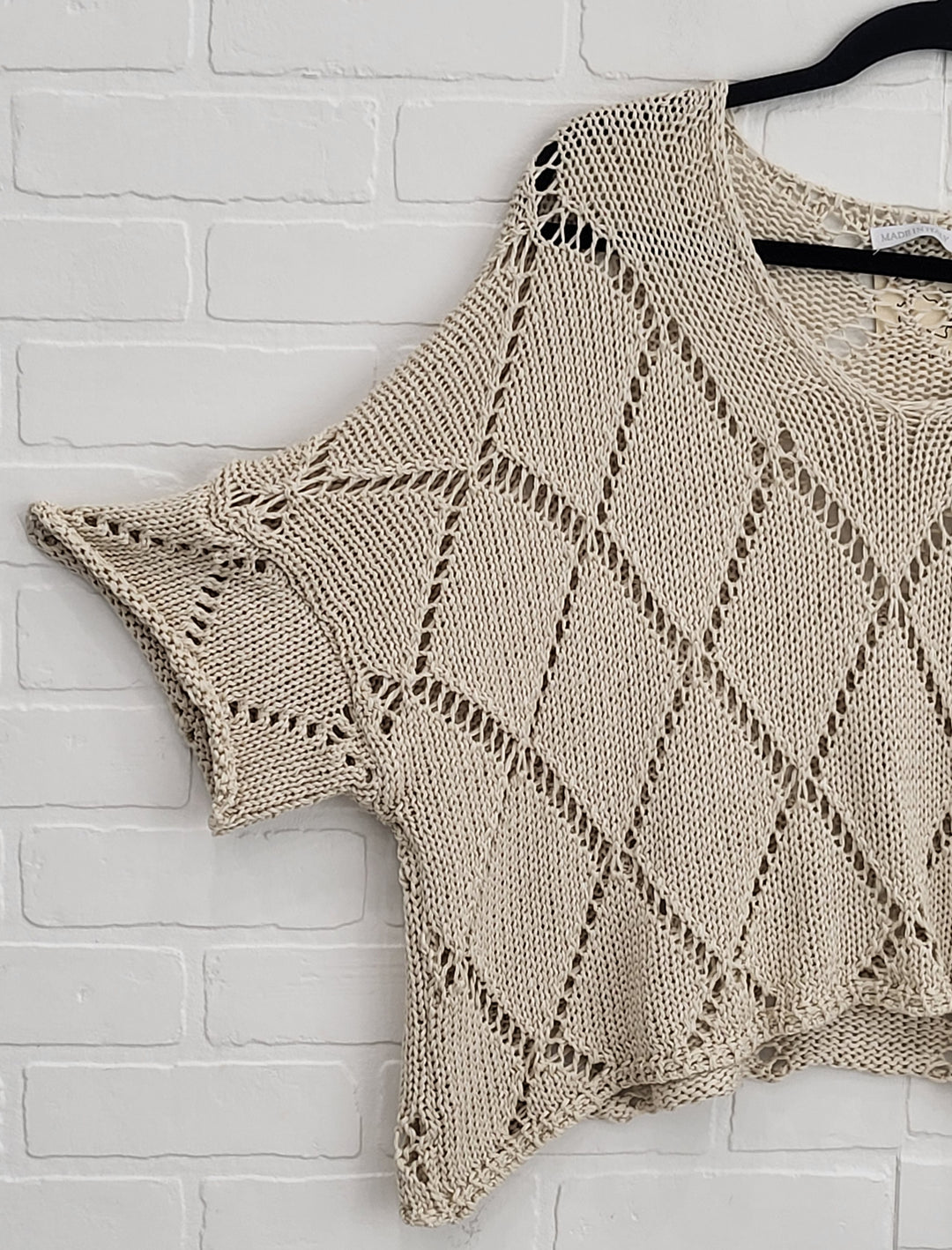 Toscana Open Knit Top