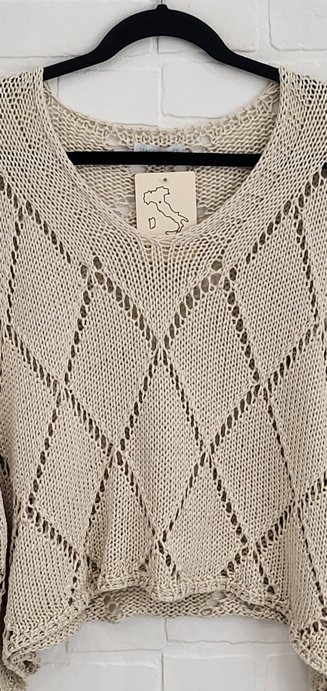 Toscana Open Knit Top