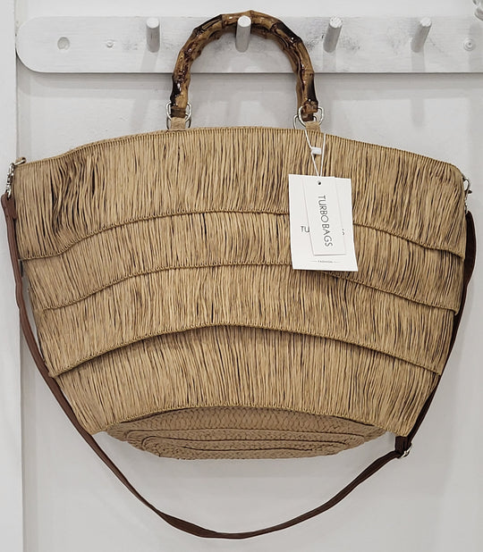 Capri Bamboo Handle Tote