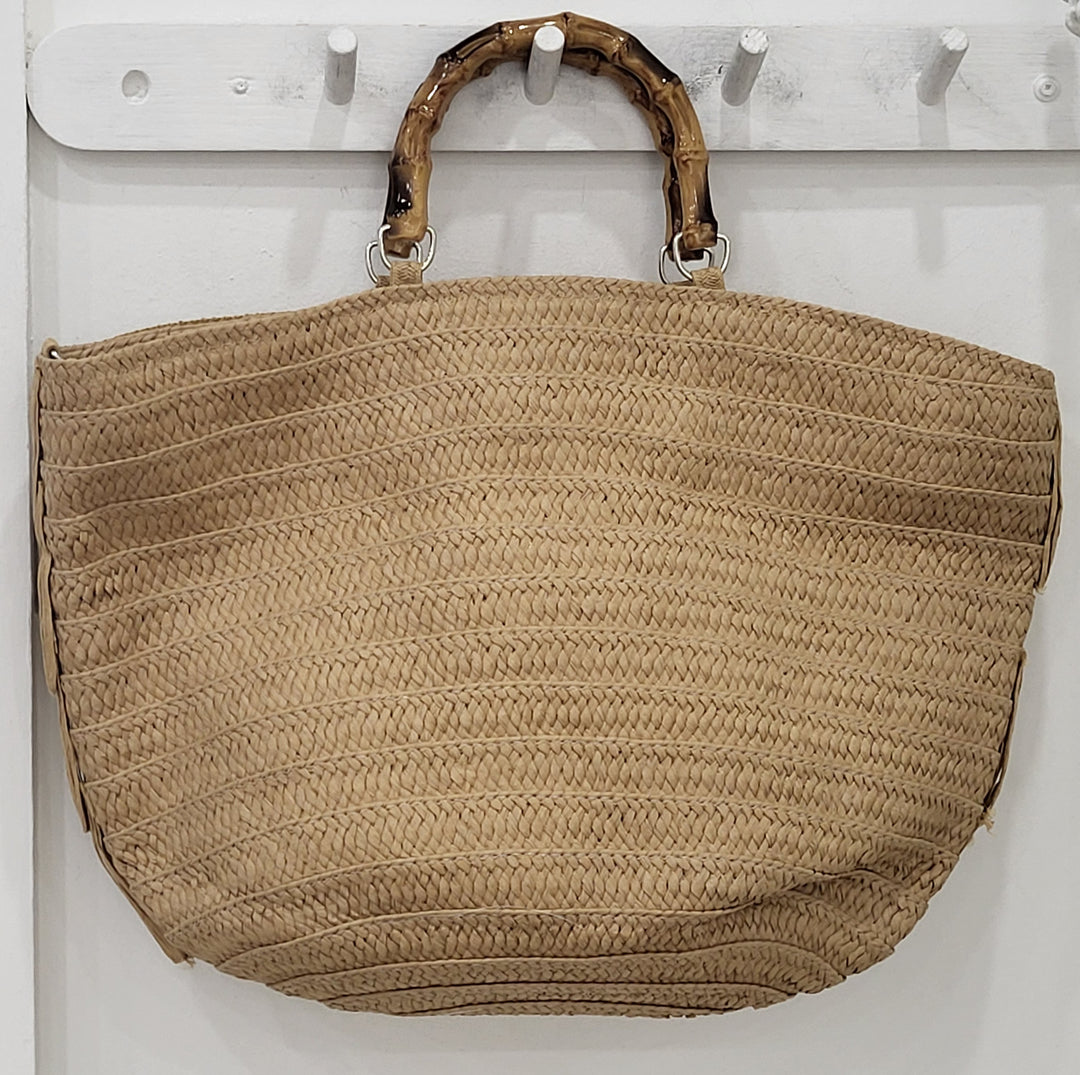 Capri Bamboo Handle Tote