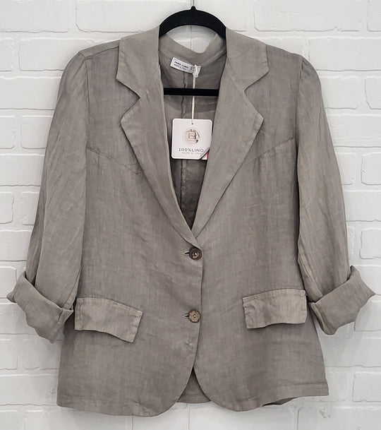 Riviera Linen Blazer