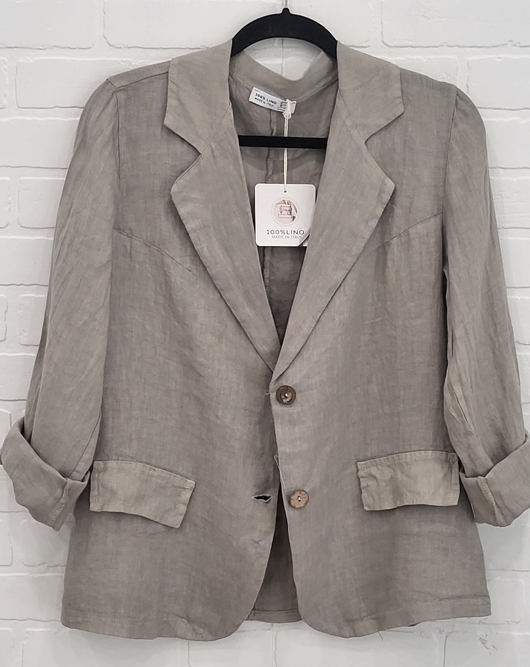 Riviera Linen Blazer