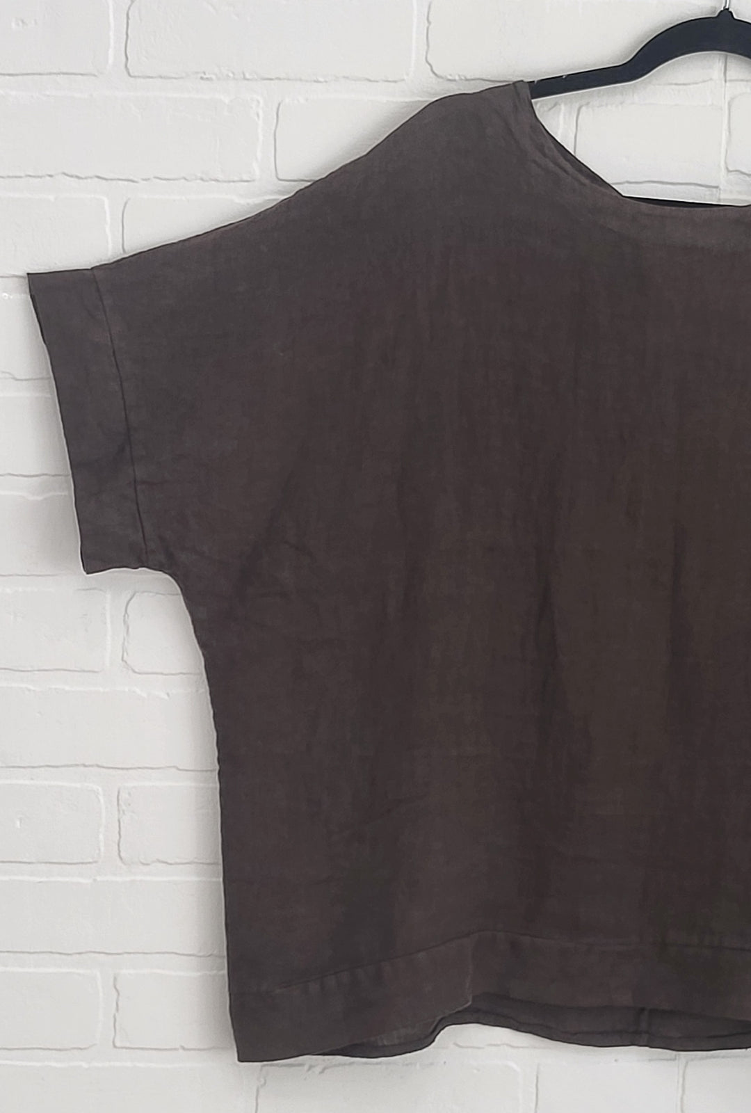 Florence  Linen Tie-Back Top