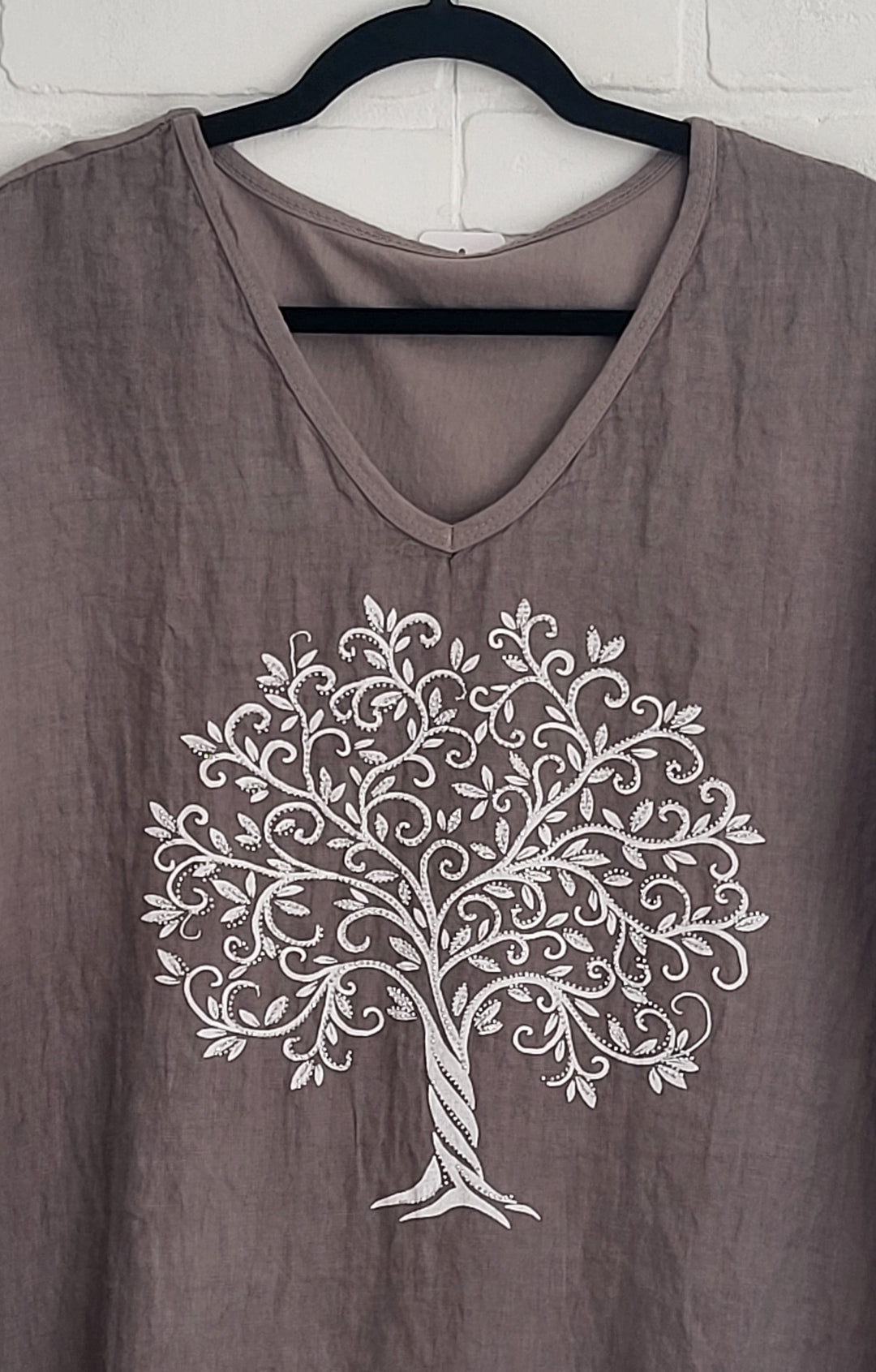 Vita Linen Tree Tee