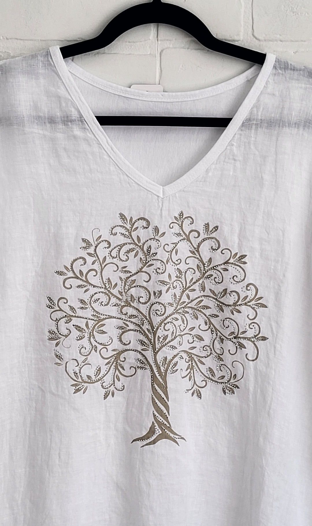 Vita Linen Tree Tee