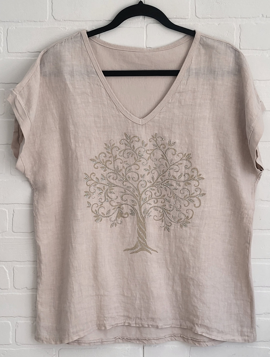 Vita Linen Tree Tee