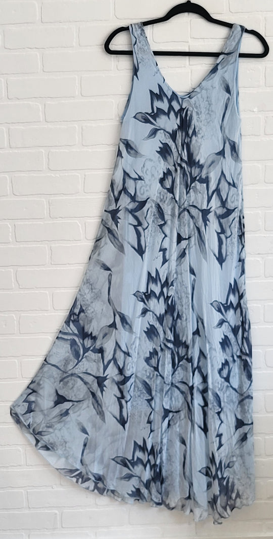 Celeste Silk Flow Dress
