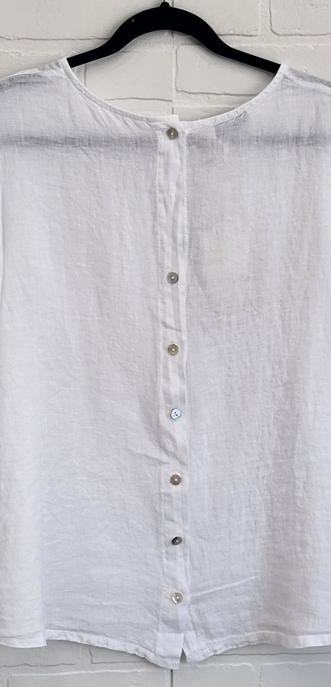 Porto Linen Button Tee