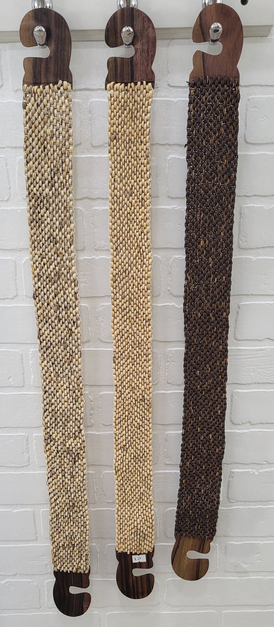 Toscana Woven Bamboo Belt