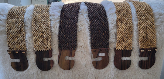 Toscana Woven Bamboo Belt