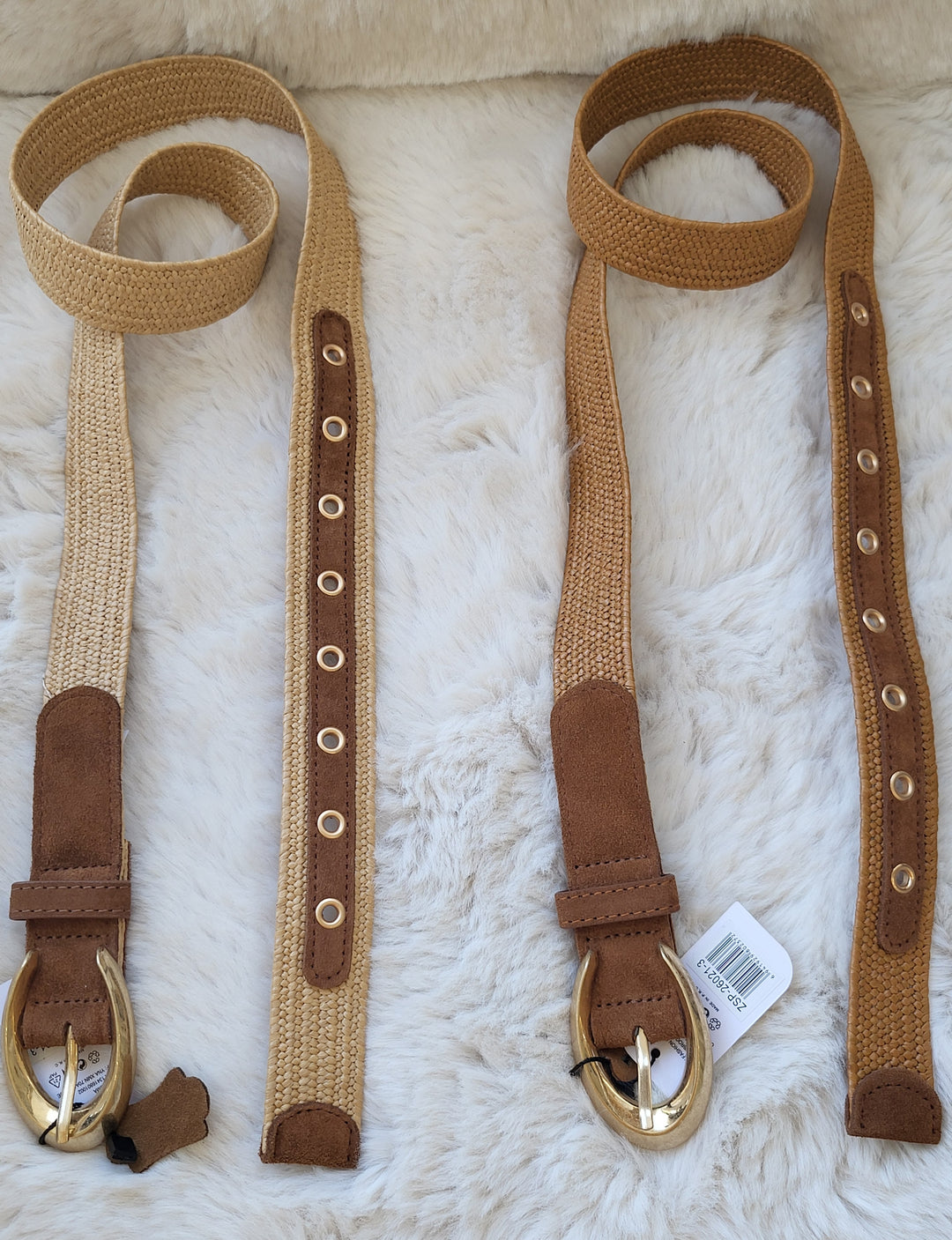 Verona Woven Leather Belt