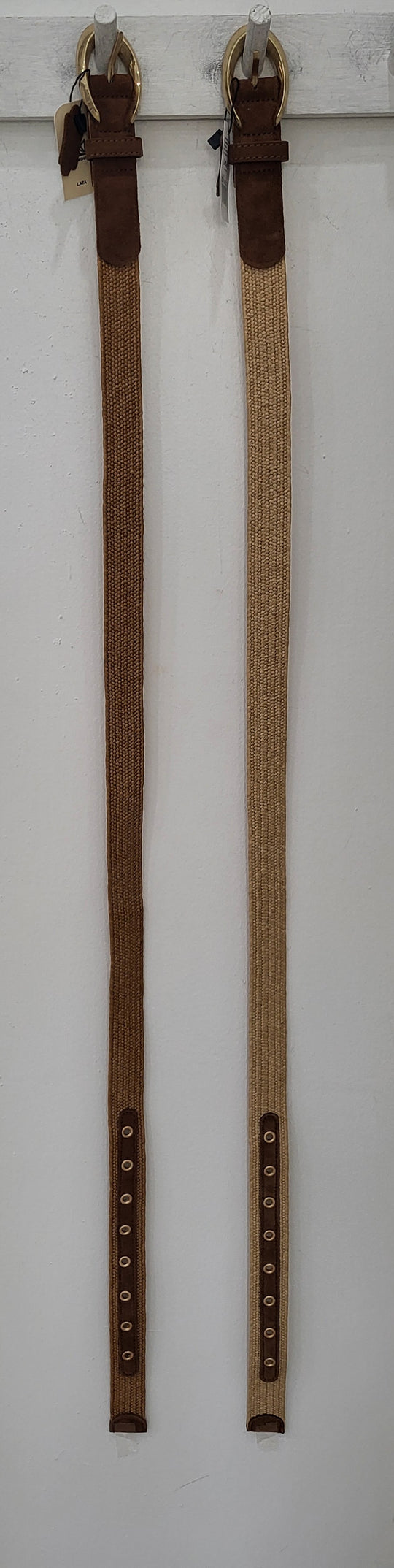 Verona Woven Leather Belt