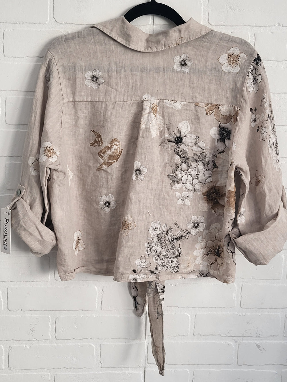Verona Bloom Linen Shirt