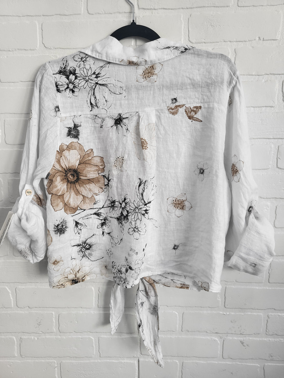 Verona Bloom Linen Shirt