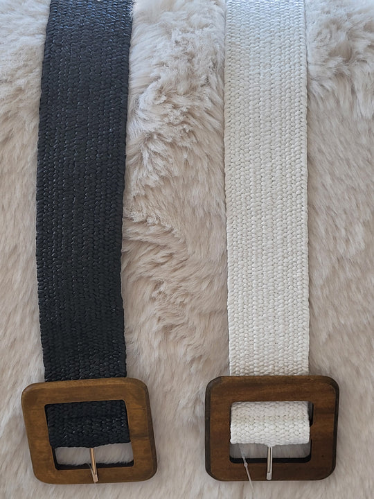 Siena Woven Stretch Belt