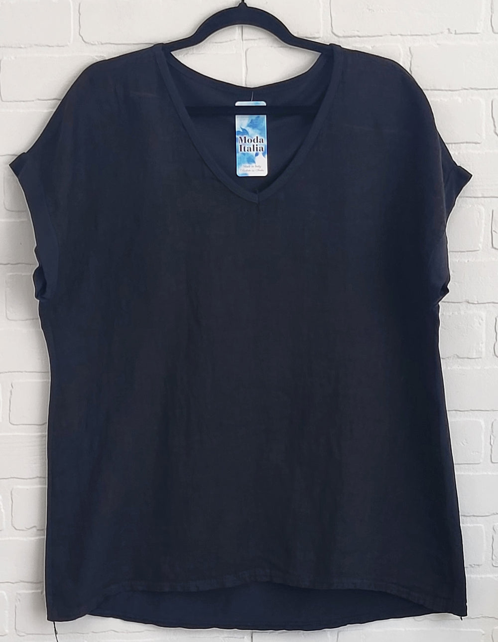 Porto Linen V Tee