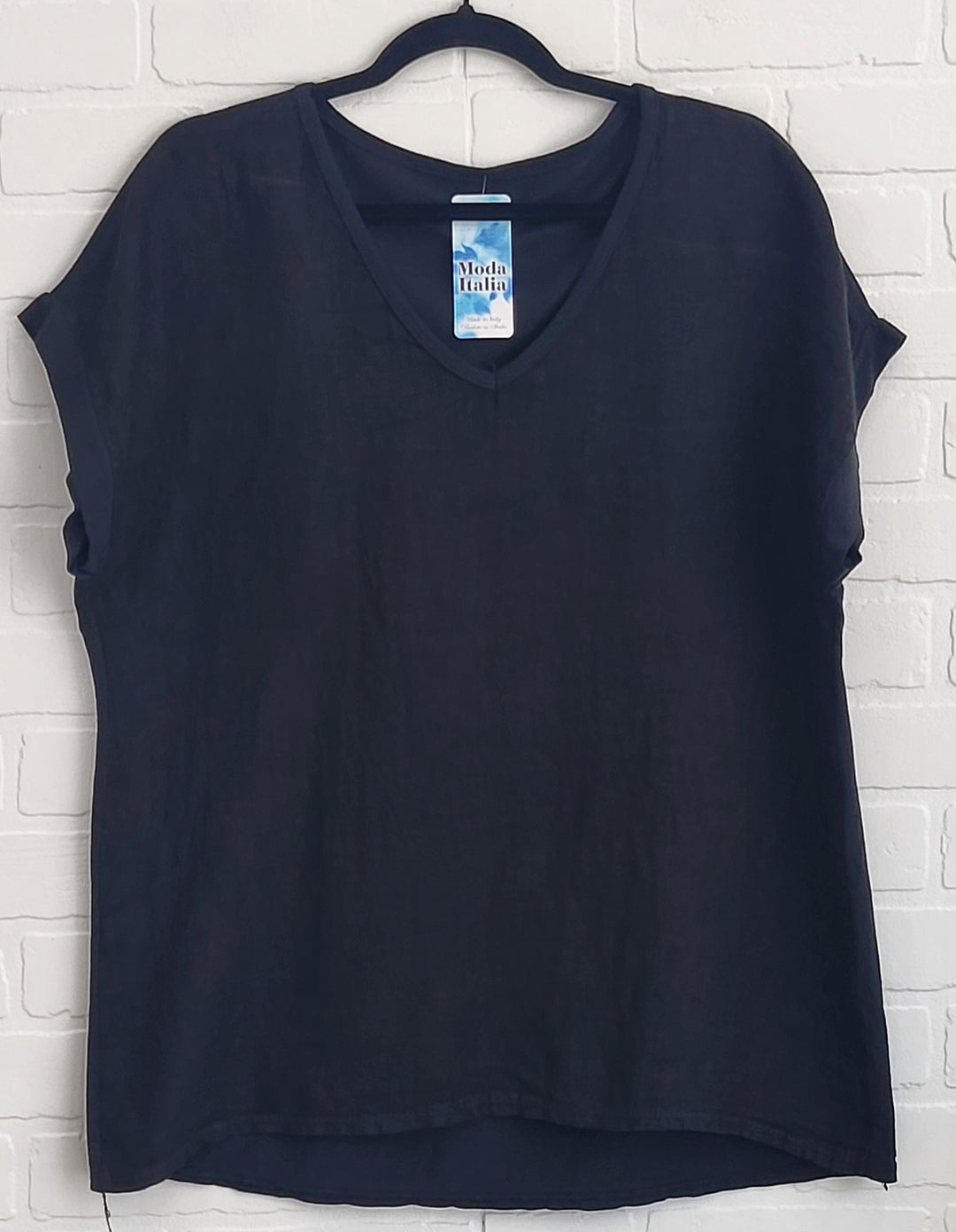 Porto Linen V Tee