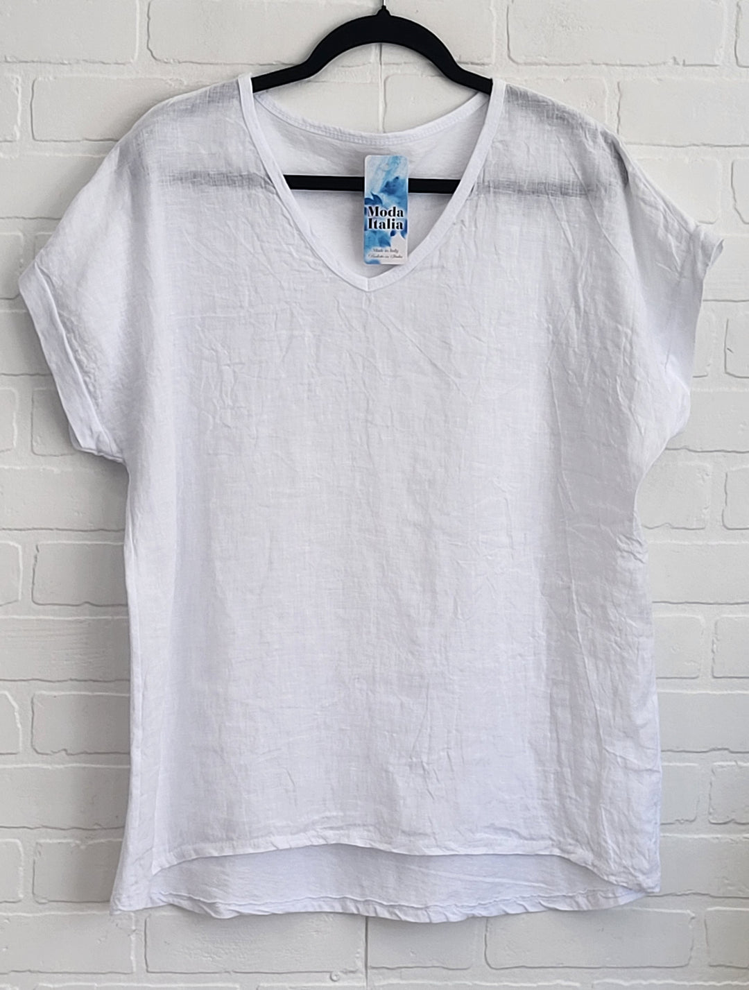Porto Linen V Tee