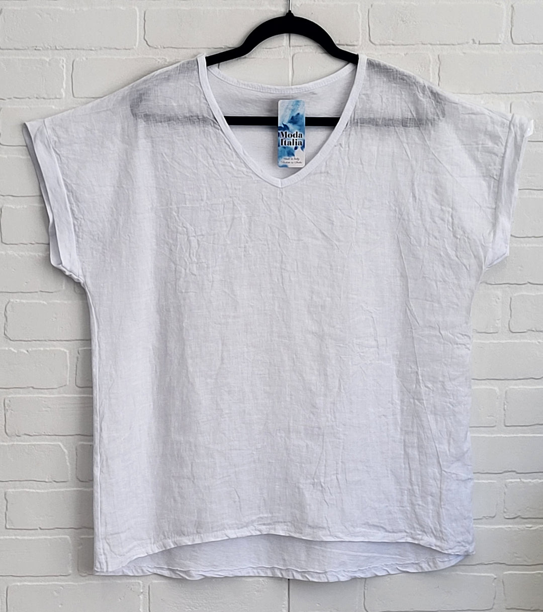 Porto Linen V Tee