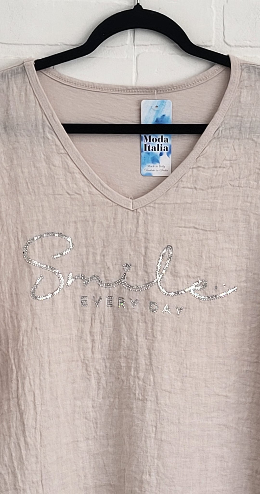 Smile Linen Tee