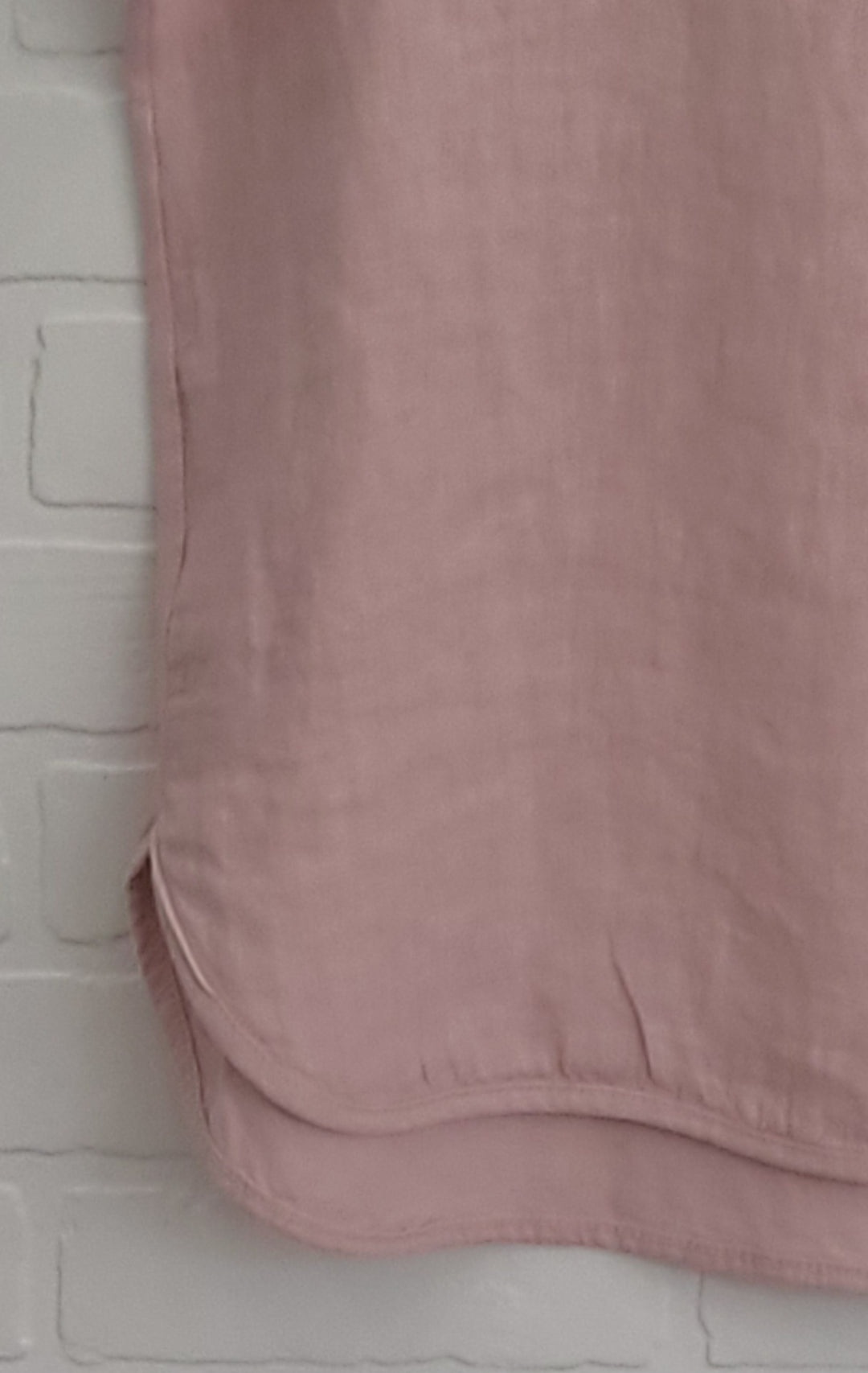 Linen Tee With Pocket