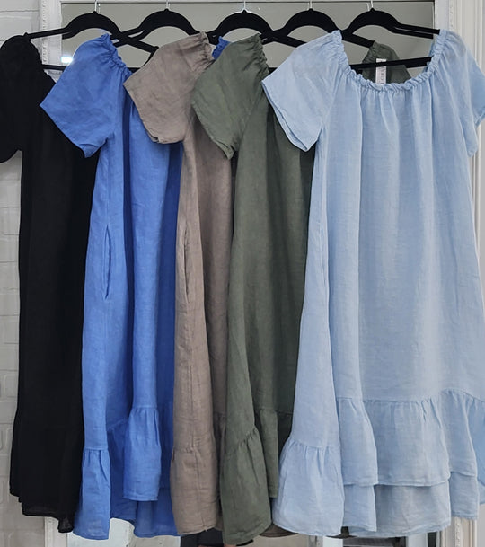 Becca Linen Dress