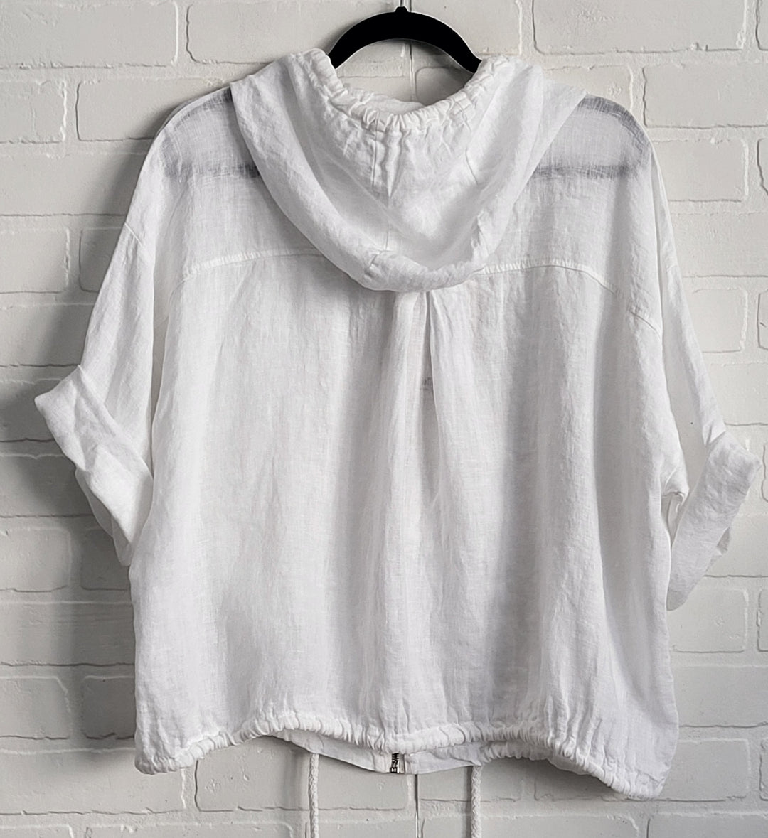 Zelante Linen Zip up Hoodie