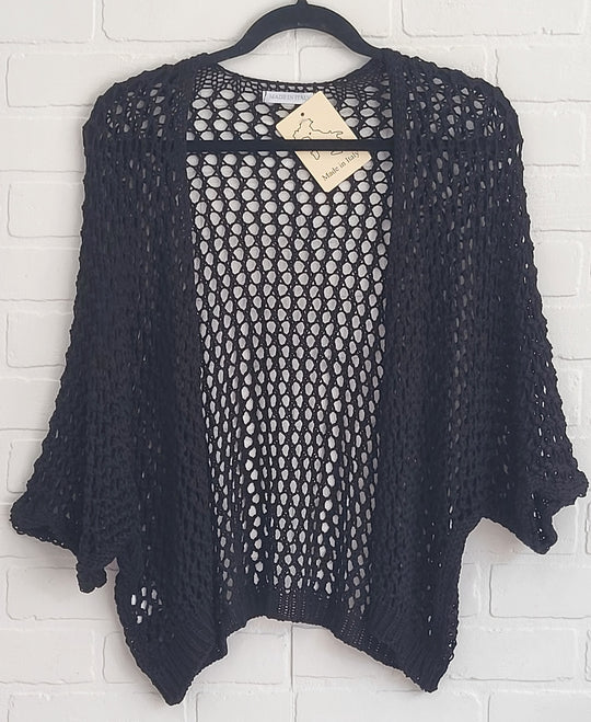 Toscana Open-Knit Cardigan