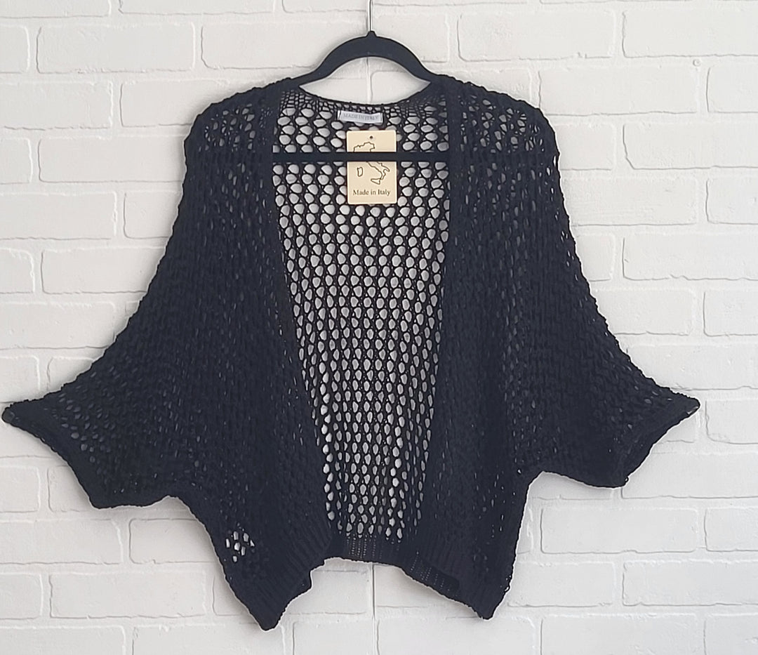 Toscana Open-Knit Cardigan