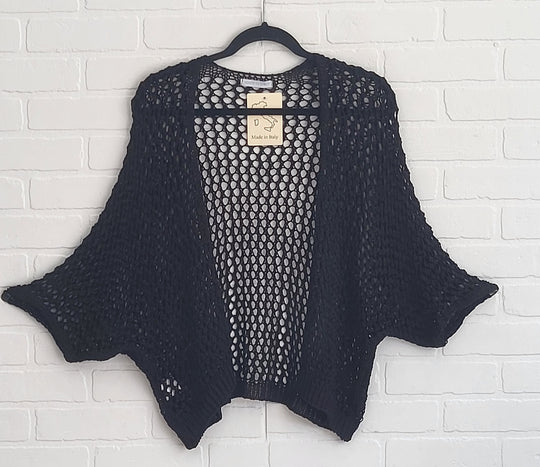Toscana Open-Knit Cardigan
