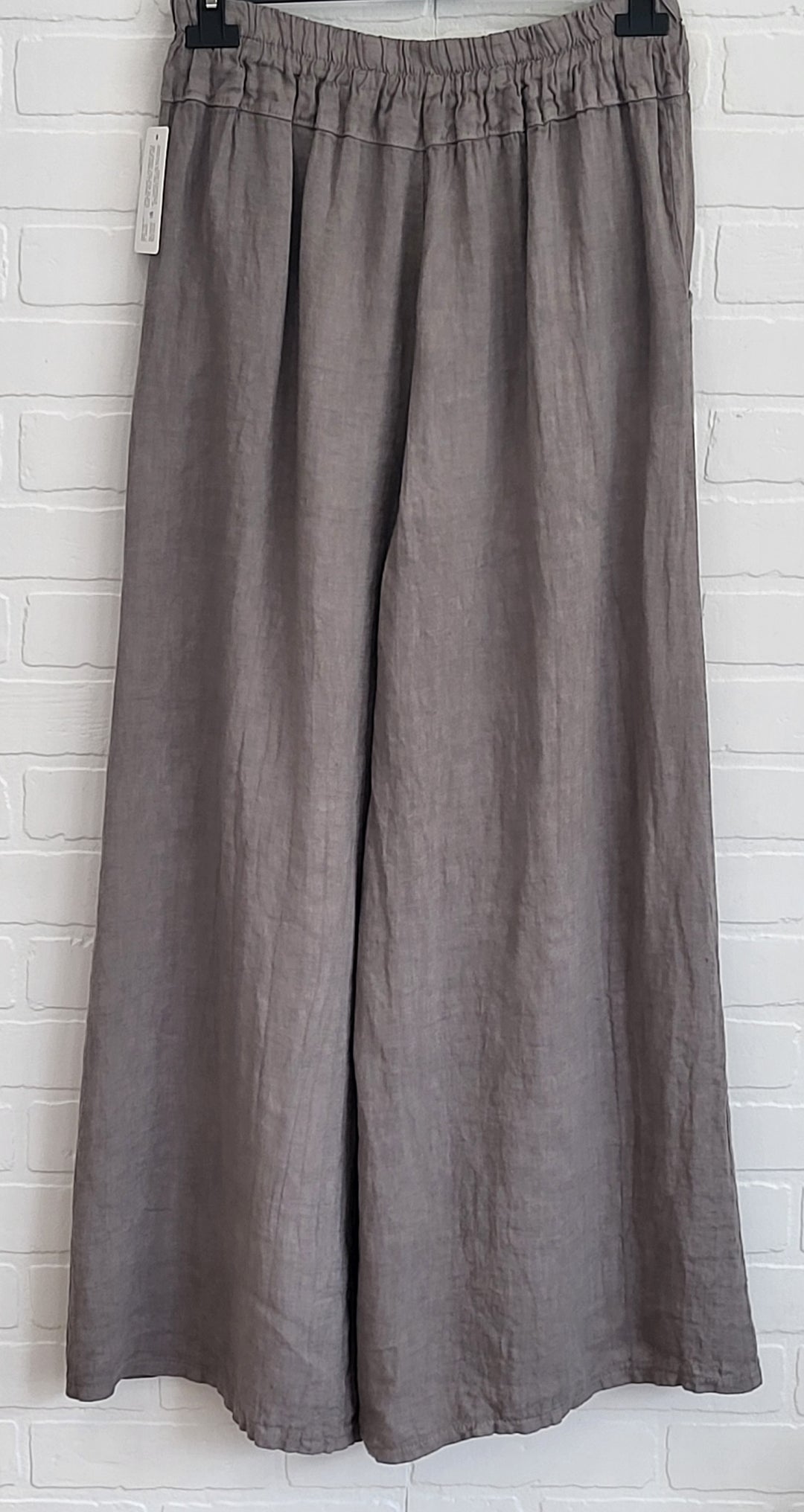 Marina Linen Pants Buttons