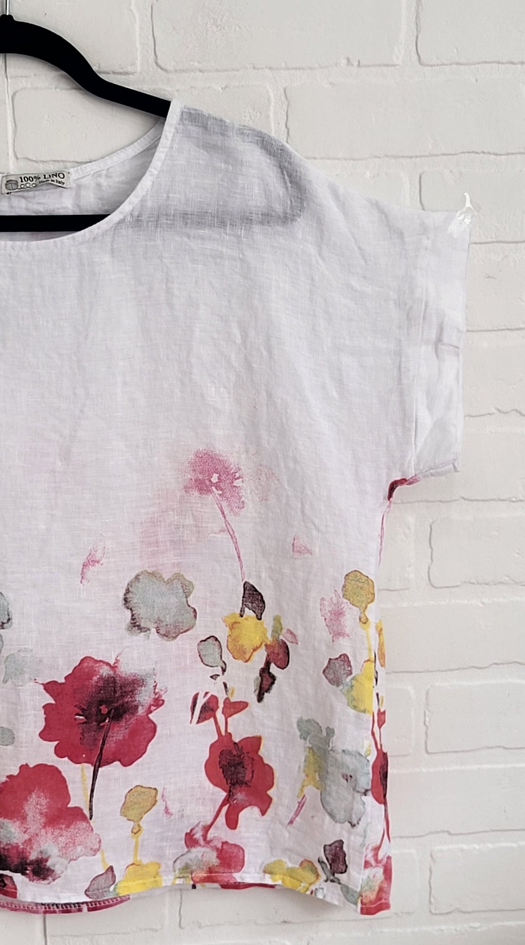 Wild Flower Linen Tee