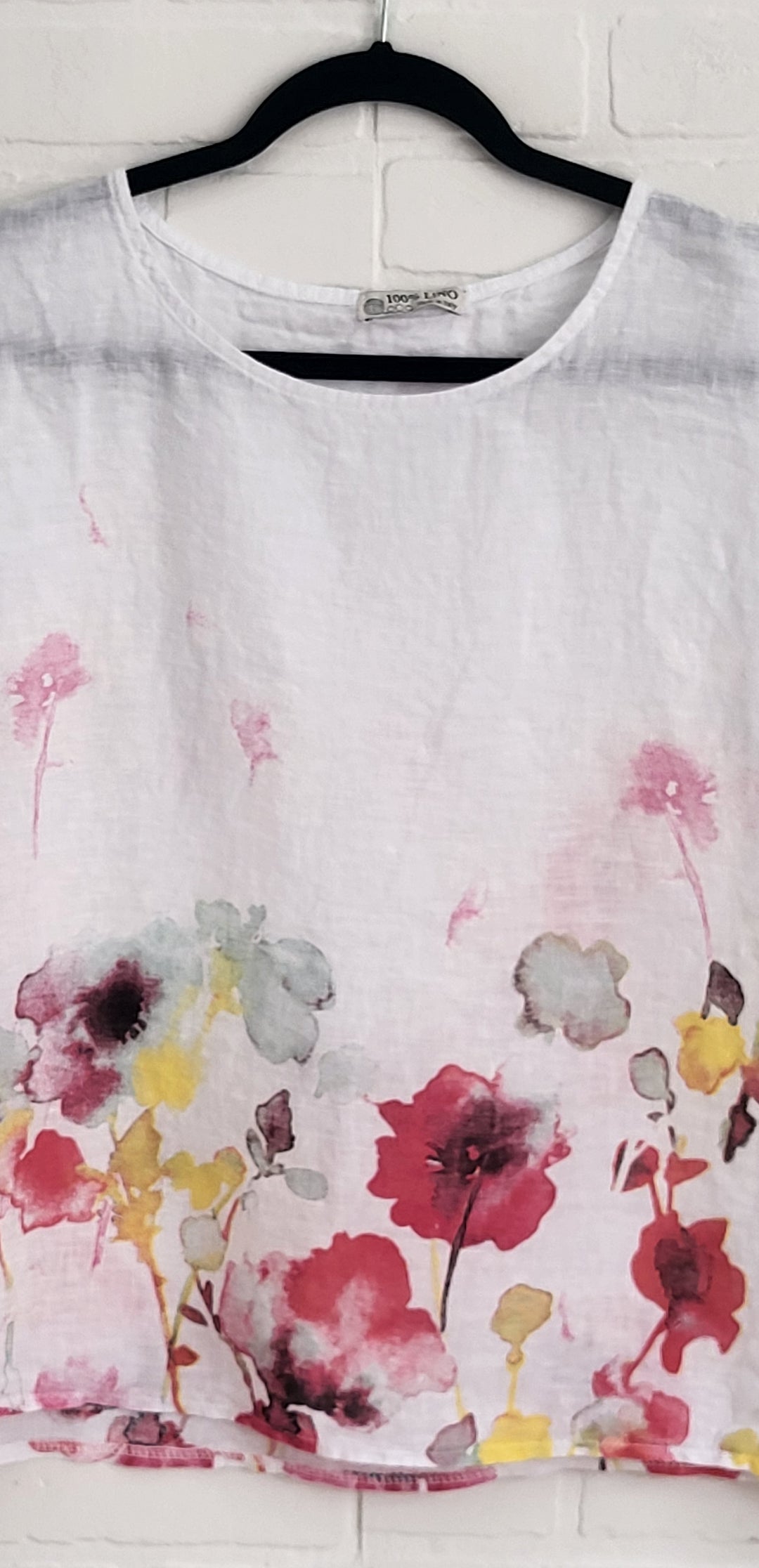 Wild Flower Linen Tee