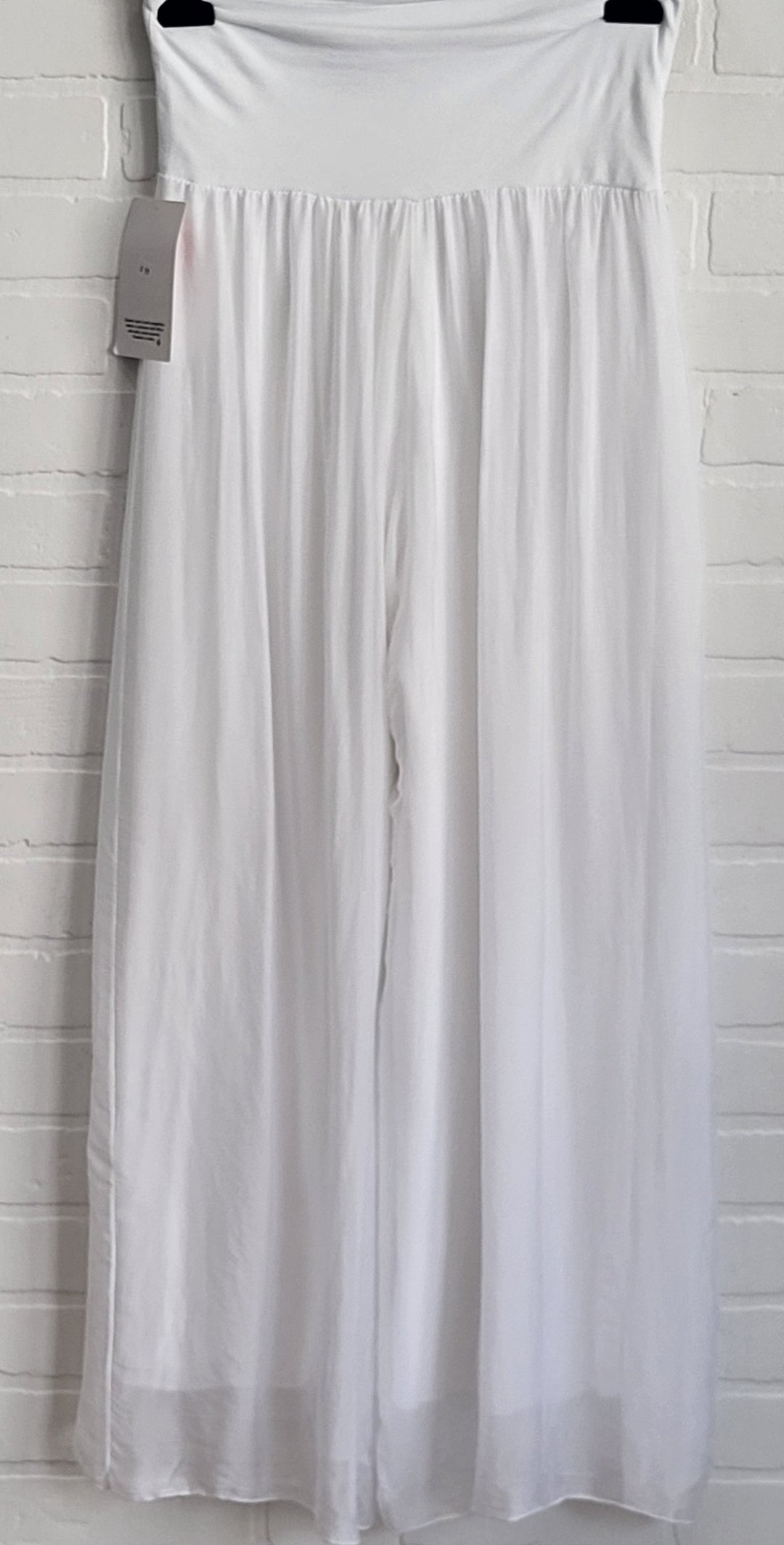 Silk Wide Leg Pants