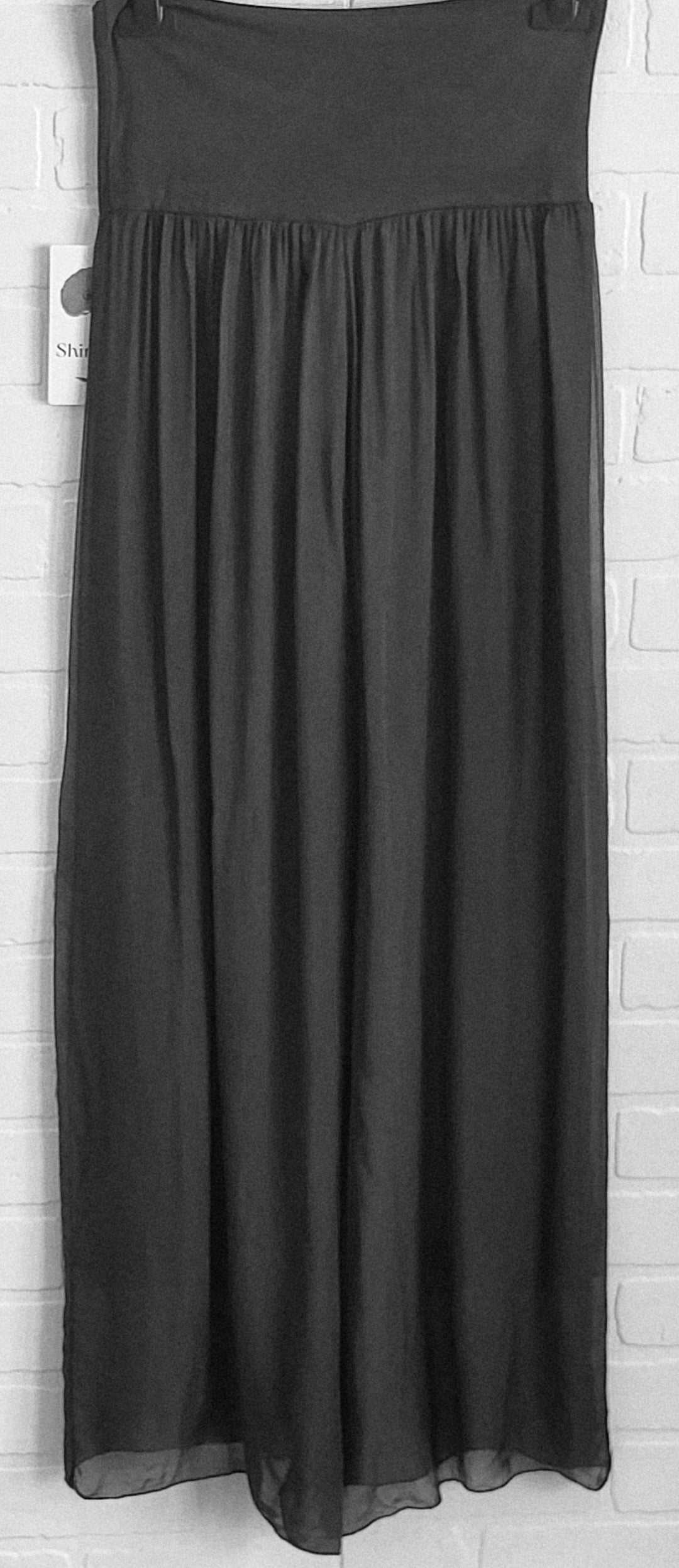 Silk Wide Leg Pants