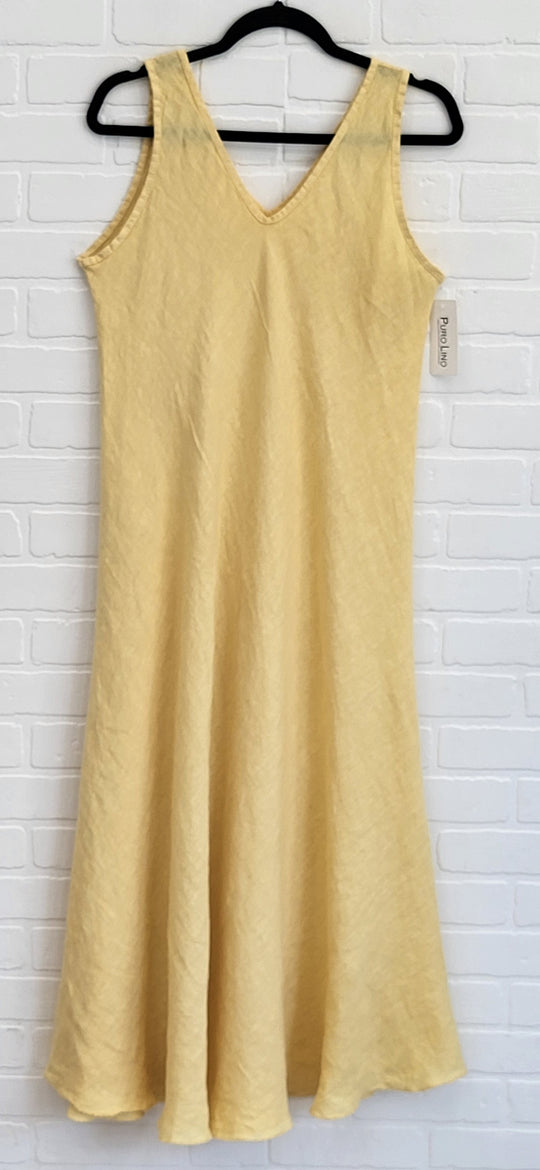 Sleeveless Linen Dress