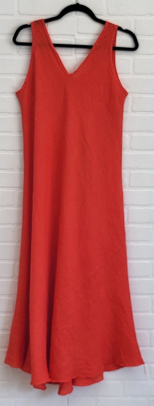 Sleeveless Linen Dress