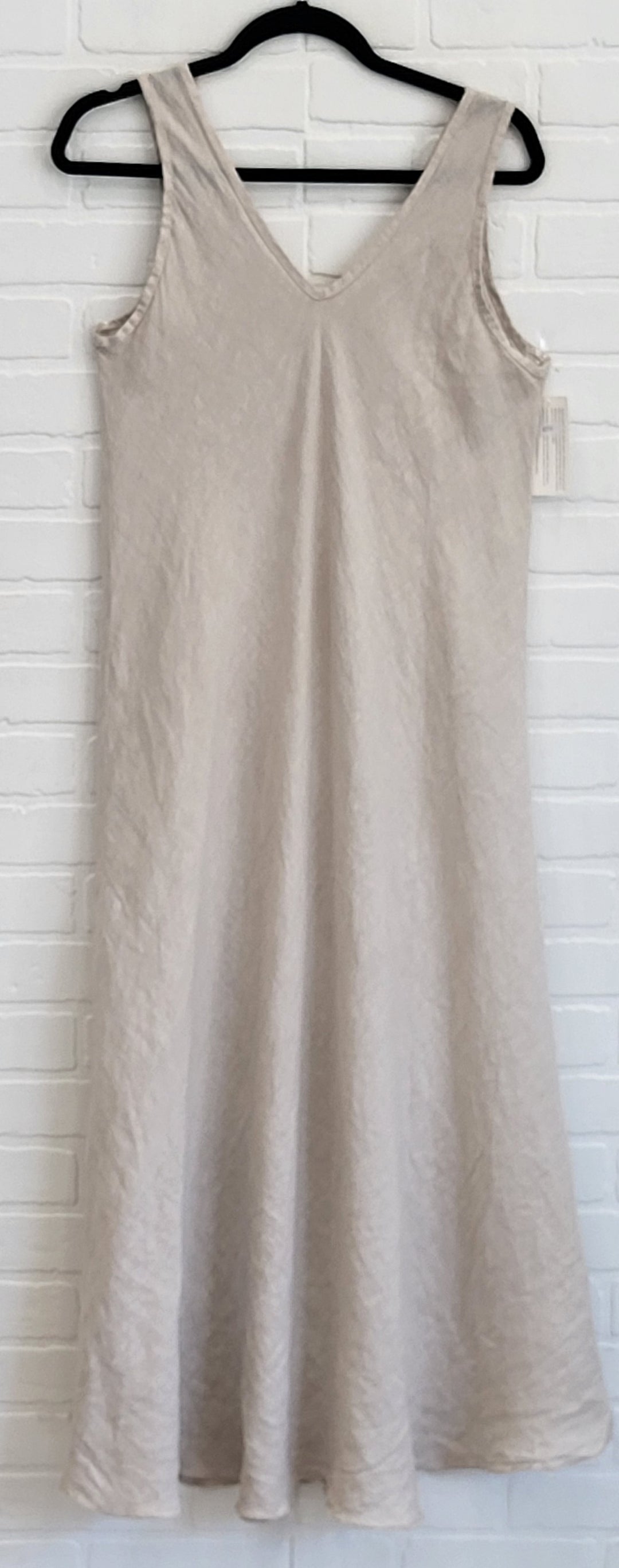 Sleeveless Linen Dress