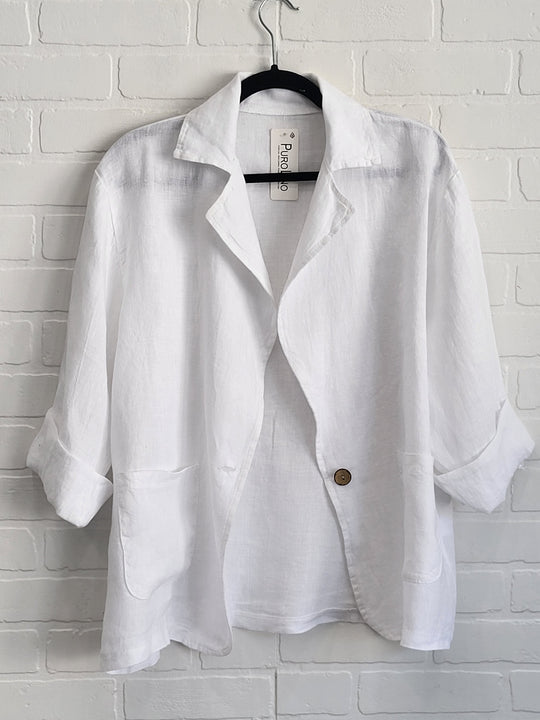Linen Blazer