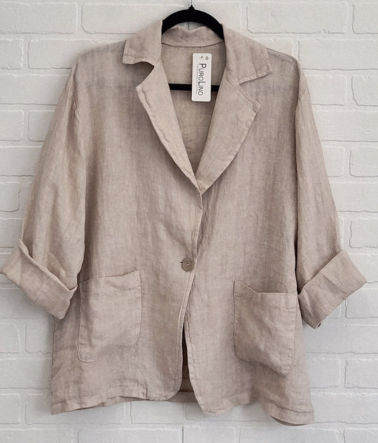 Linen Blazer