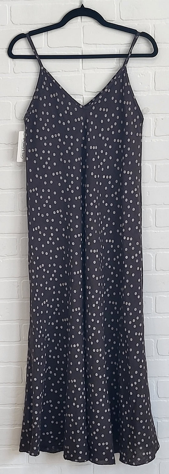 Polka Dot Linen Dress