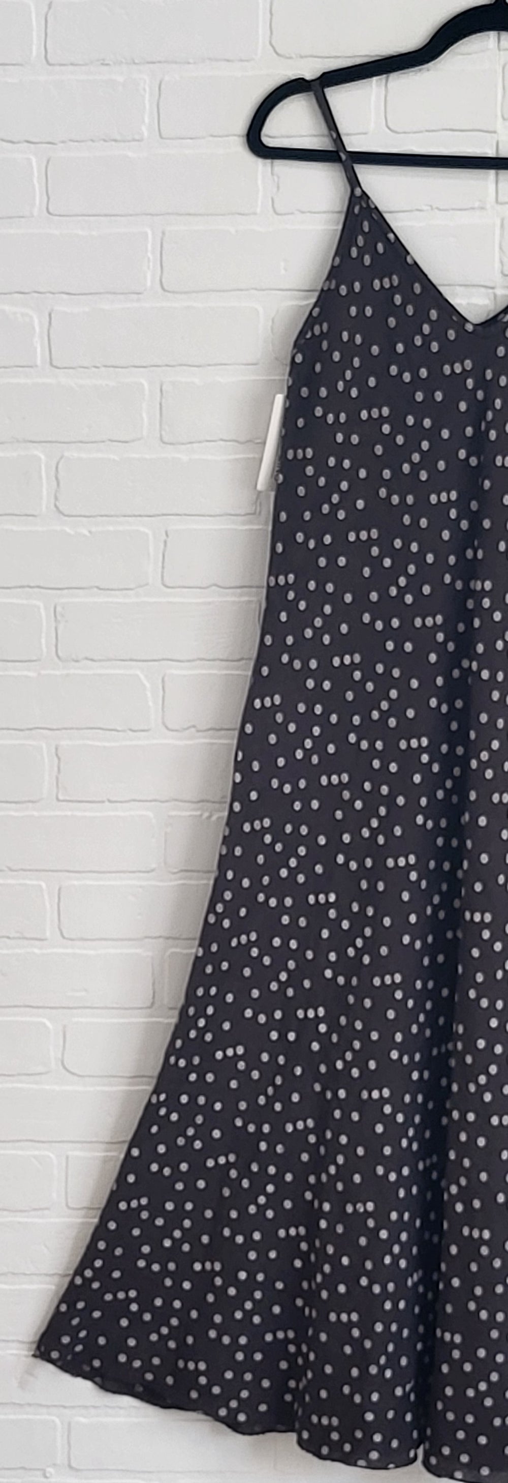 Polka Dot Linen Dress